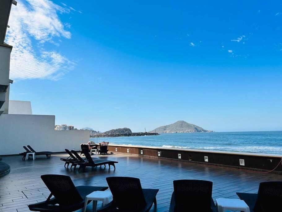 Appartamento Depa Frente A La Playa By G P S Rentas Mazatlán Esterno foto